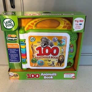 New! Leapfrog 100 animals book